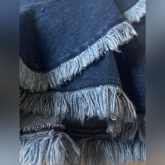 NWT- TANYA TAYLOR DENIM SKIRT - Picture 8 of 8